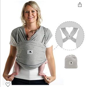 Baby ktan soft stretchy wrap. Grey color. Perfect condition